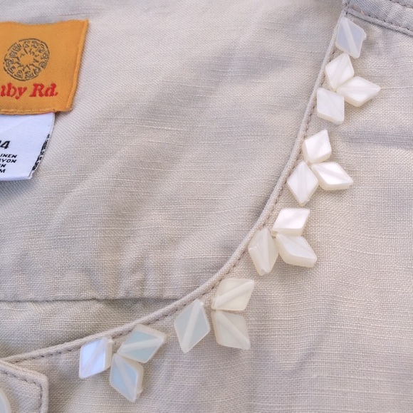 🍯Ruby Rd linen jacket - Picture 9 of 11